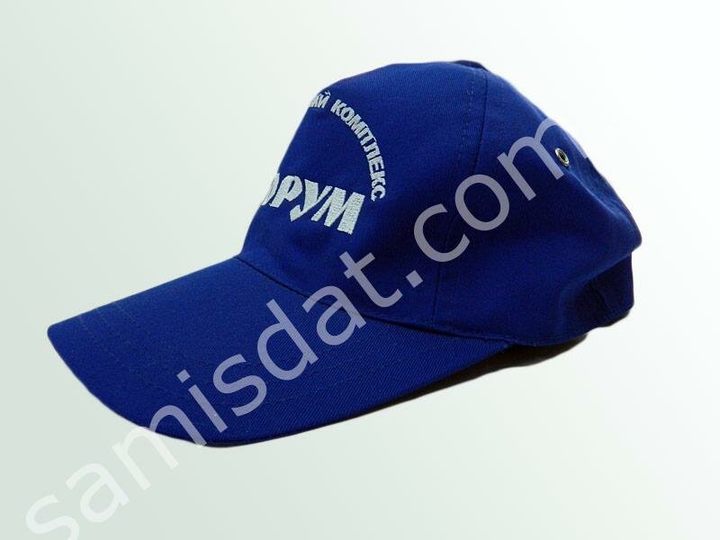 Вышивка логотипов на бейсболках