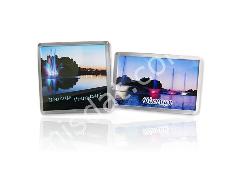 Магніт акриловий фото