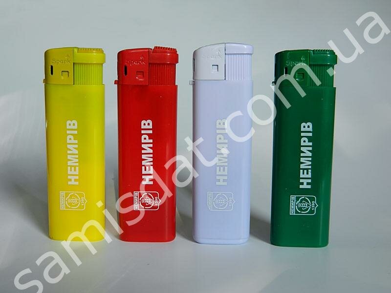 Нанесення логотипу на запальнички